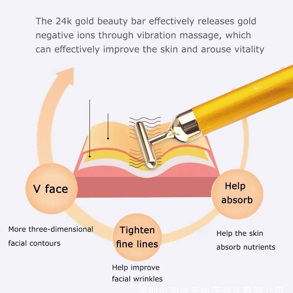 Electric Vibration Facial Massage Waterproof Roller