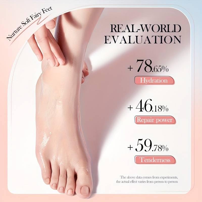Exfoliating Foot Mask Skin Remover Heel Peel Pedicure Removes Dry Skin (Pack Of 1)