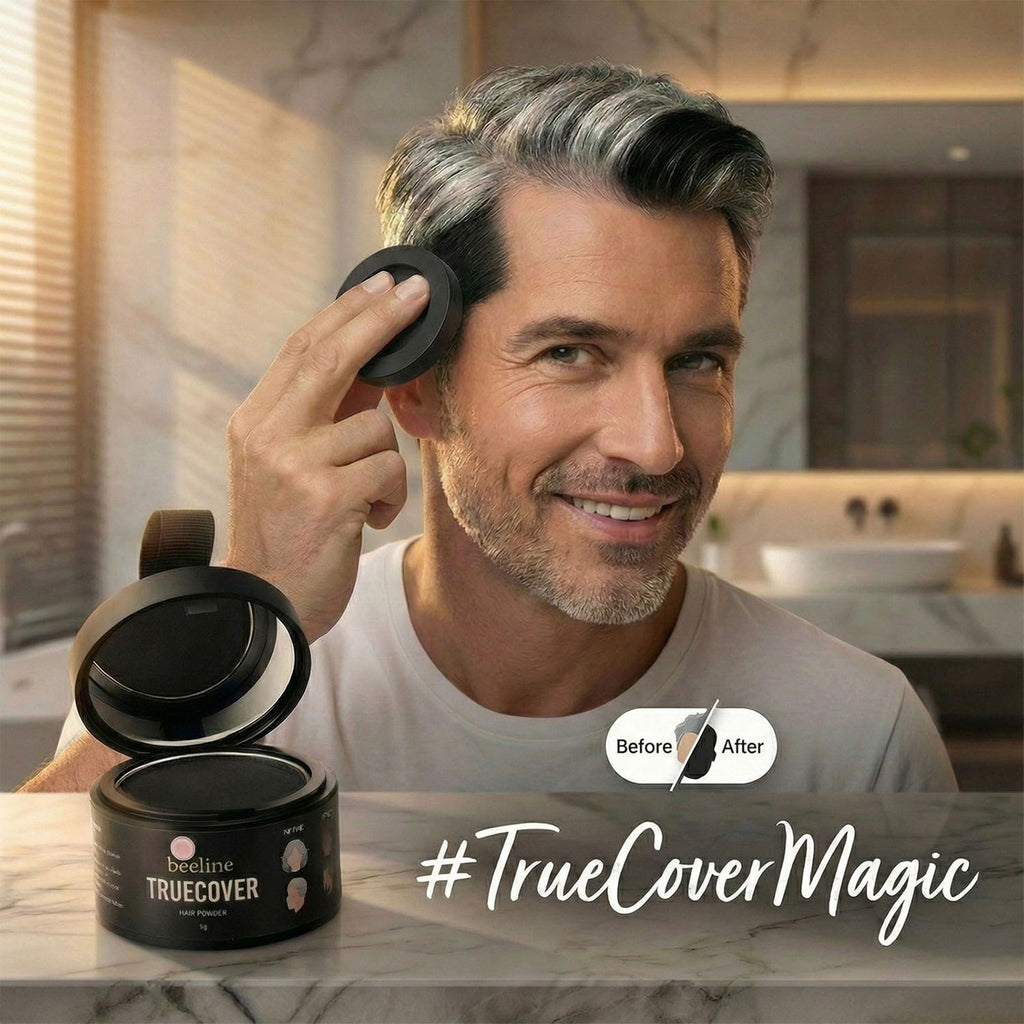 Magic Hairline Color Powder (1 Pc 4 Black Color)