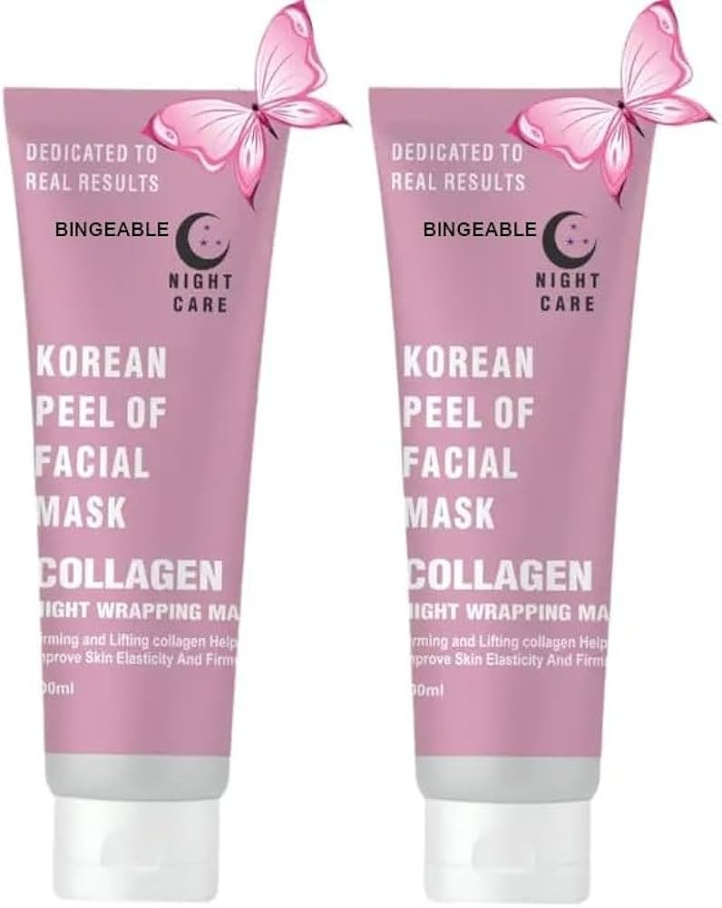 Korean Peel Of Facial Mask Collagen (Pack Of 2)