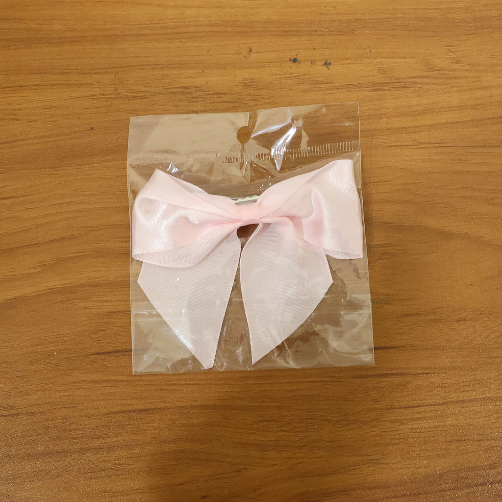 Elegant Satin Hair Bow Clip For Girls  Women (1 Pc)