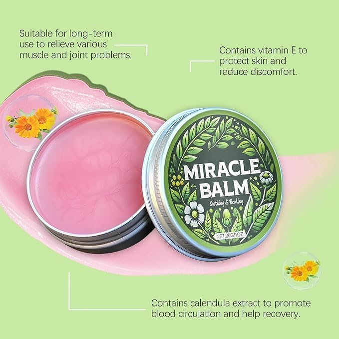 Herbal Miracle Balm for Pain Relief (Pack Of 2)