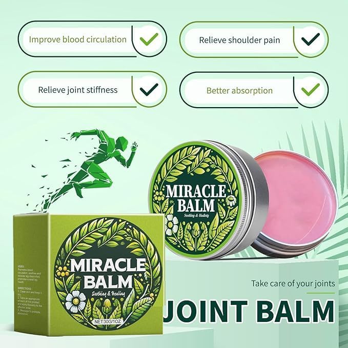 Herbal Miracle Balm for Pain Relief (Pack Of 2)