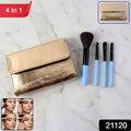 4-in-1 Professional Makeup Brush Set (1 Pc)