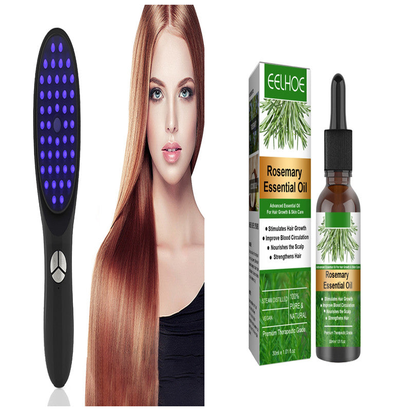 Scalp Massager Comb For Spray Hair Growth Phototherapy Hair Regrowth Brush Anti Hair Loss Head Care Electric Massage Comb Brush