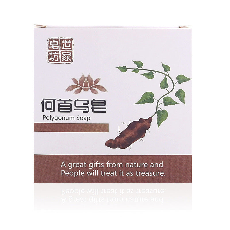 Polygonum Multiflorum Handmade Soap Shampoo Anti-mite Face Soap