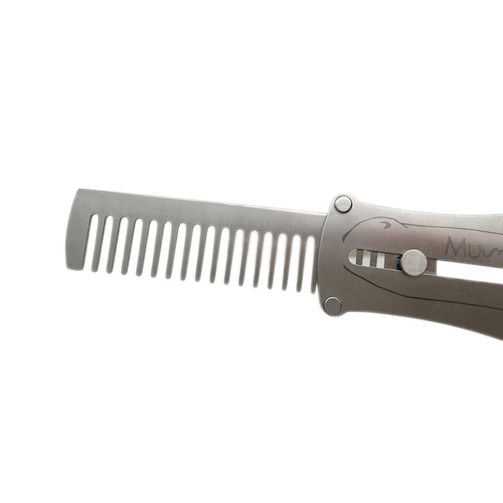 Stainless Steel Telescopic Comb Portable Man