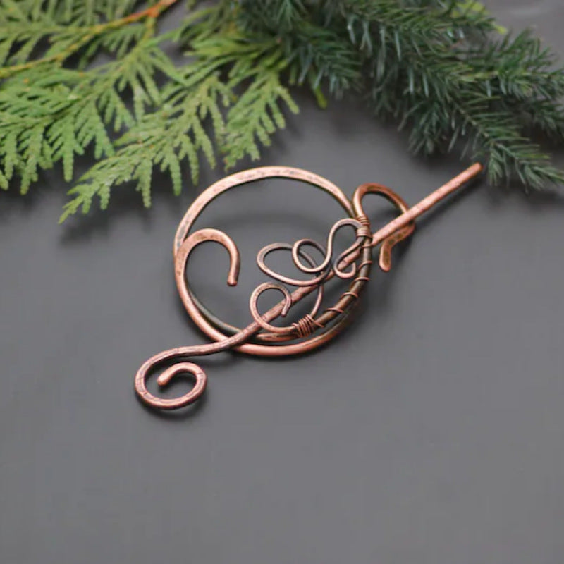 Creative Vintage Copper Hairpin For Women