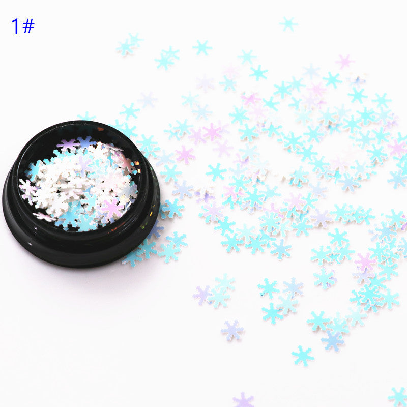 Christmas Nail Magic Snowflake Decoration