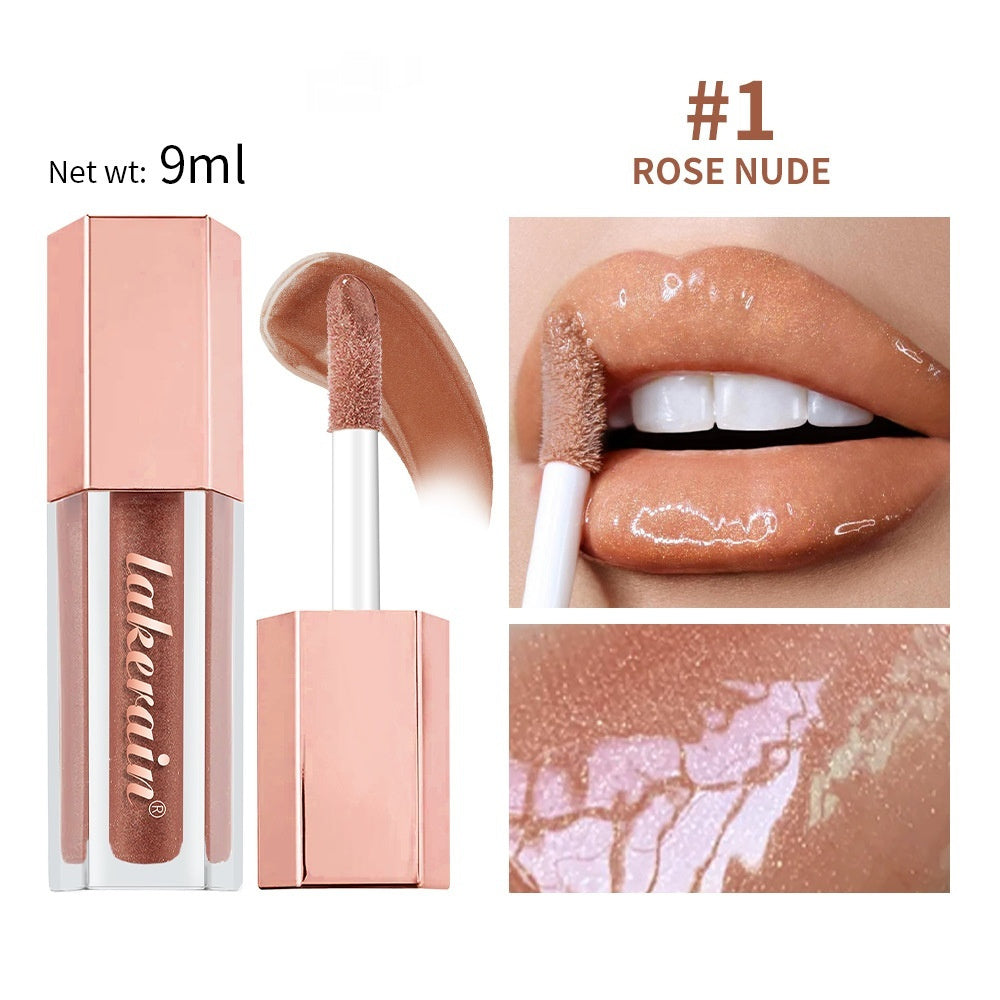 Lip Lacquer Water Light Flashing Mirror