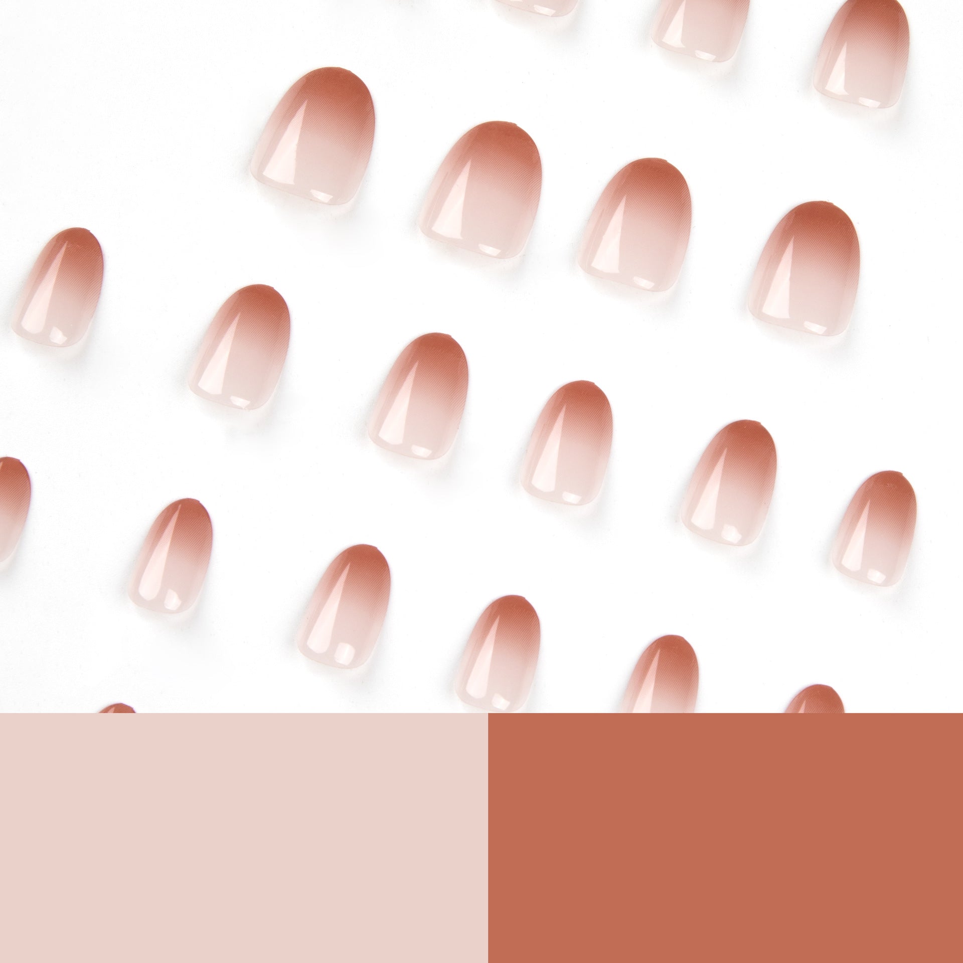 Wear Nail Tip Color Gradient Nail Sticker Removable Nail Tip