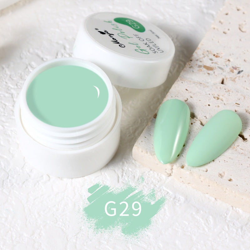 Monya Tulip Cream UV Polish Painted Light