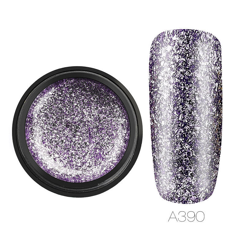 Glitter Gel Nail Polish Sparkling Sequins Art Decoration