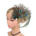 European And American Retro Peacock Feather Hairpin