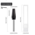 Black Ceramic Nail Polish Head For Removing Nails