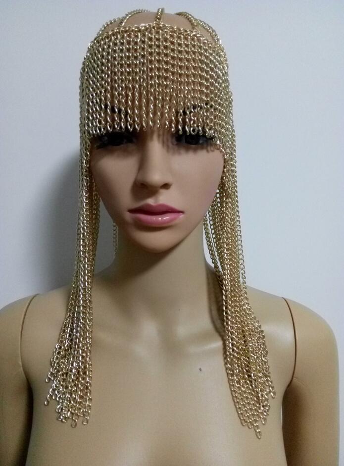 Tassel Pearl Hat Beaded Headwear Photo Accessories