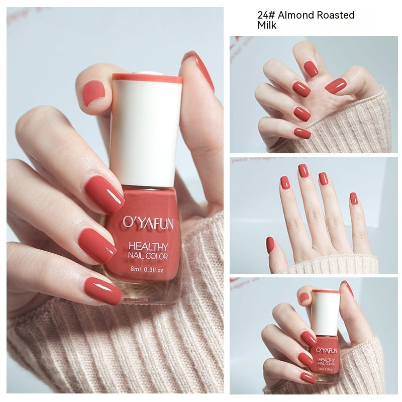 O'YAFUN Nail Polish New Water-based Long-lasting Quick-drying Transparent