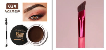 Eyebrow Dye Cream Waterproof Long Lasting Singl Gel