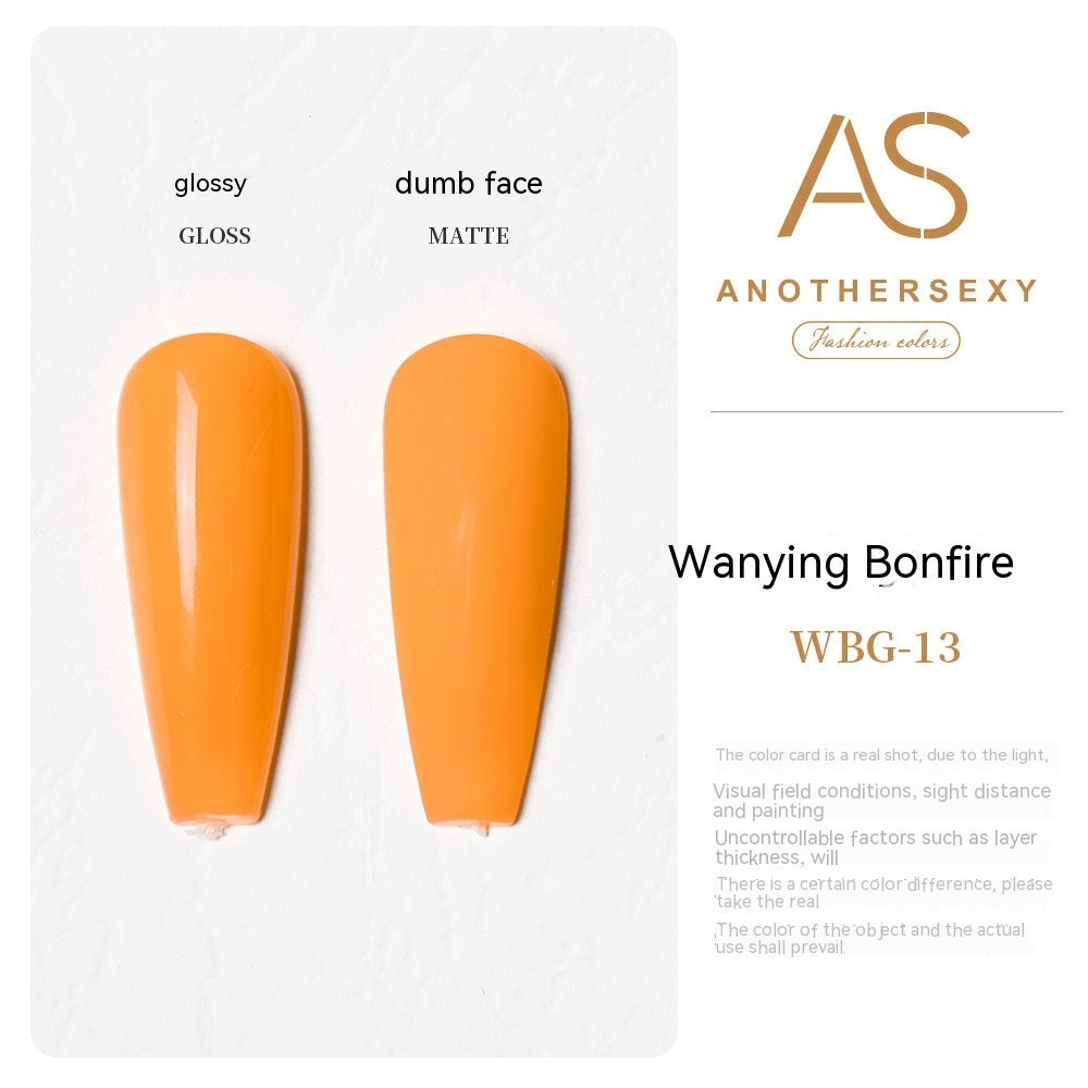 AS Yellow Nail Oil Gel New Whitening Nail Shop Special Set
