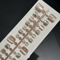 Wear Nail Size Sequins Crystal Cat Eye Rhinestone Nail Patch
