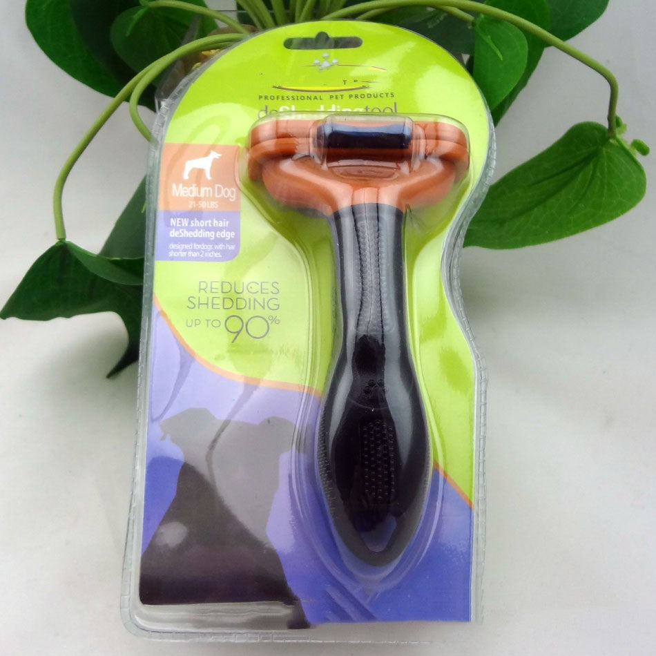 Pet Plastic Hair Cleaner Comb Brush