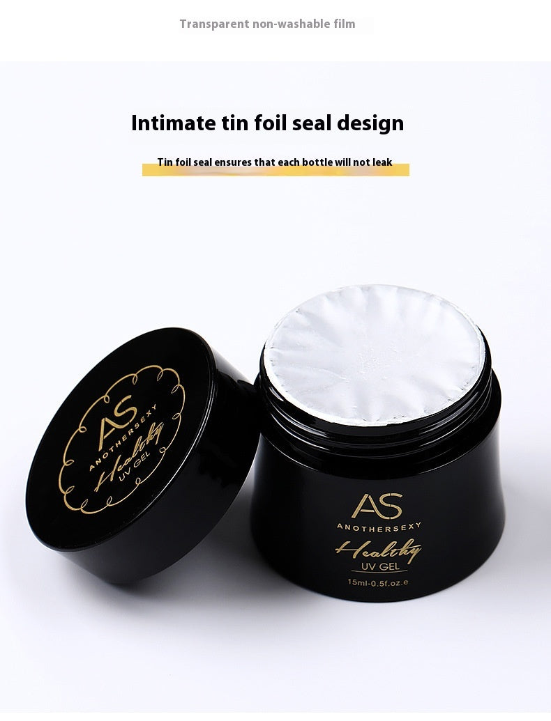 AS Nail Hard Non-wash Sealing Layer Ornament Polish Gel