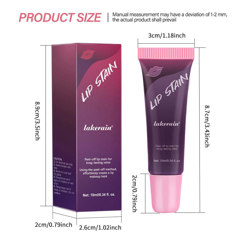 Hose Tear And Pull Lip Gloss Matte Finish Easy To Color