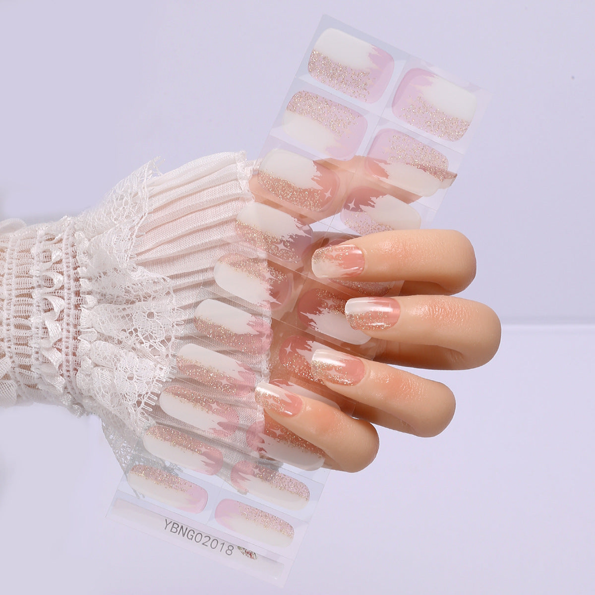 Get Nail Stickers Semi-cured Heating Lamp Nail Sticker