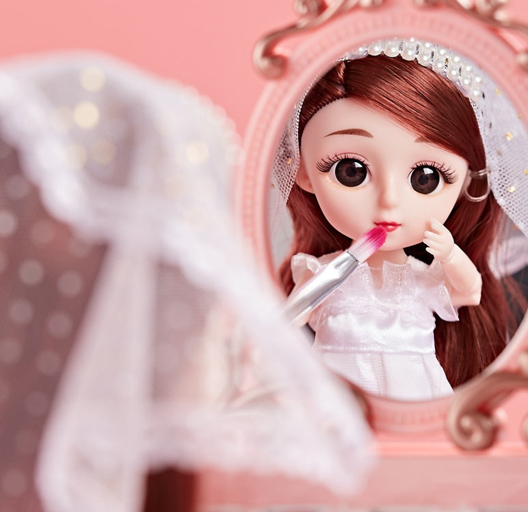 Girl's Toy Makeup Box Nail Polish