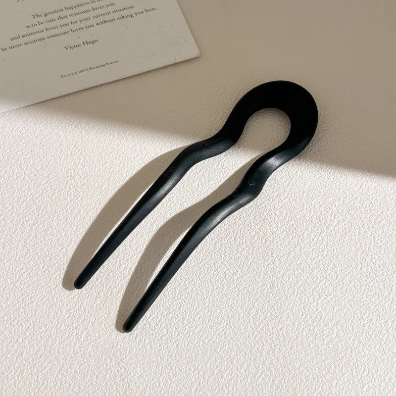 Simple U-shaped Hair Pin Female Hair Comb