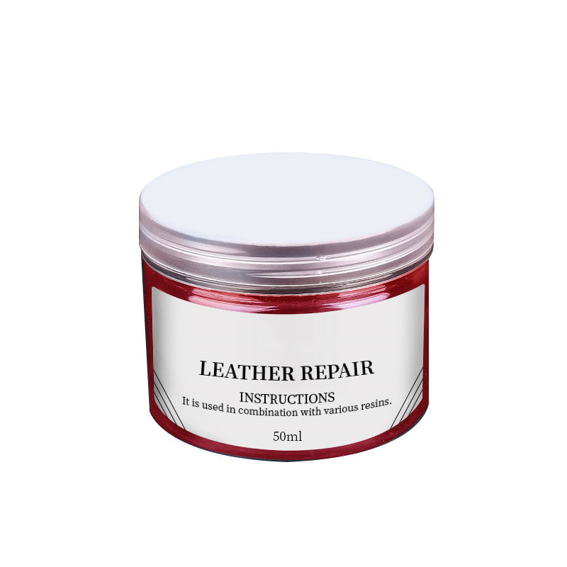Leather repair cream