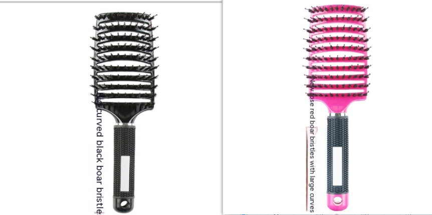 Big Curved Comb Bristle Massage Comb Eight Claws