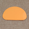 Soft Semi-circular Scraper DIY Cream Scraper