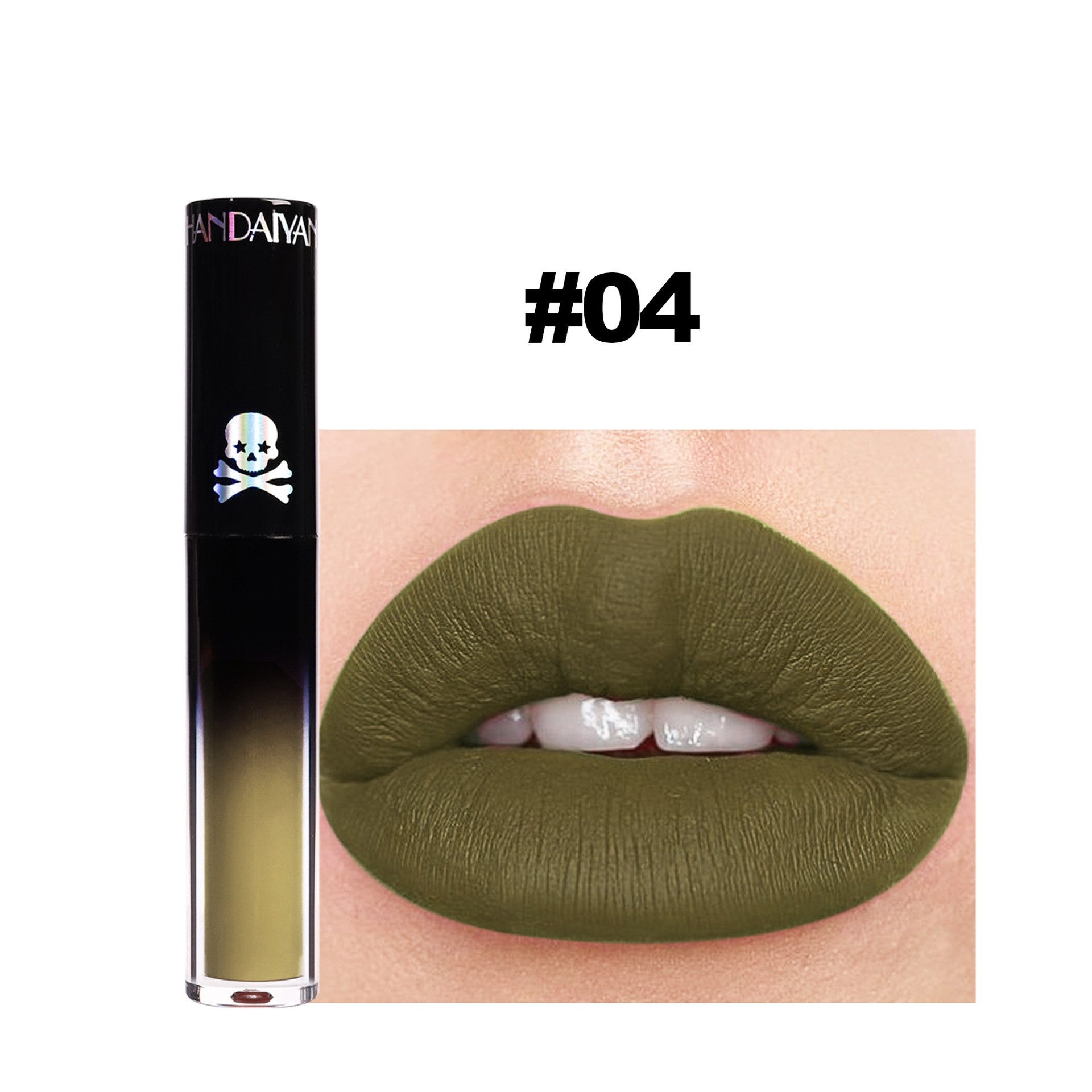 Gothic Style Matte Lip Gloss Europe And America