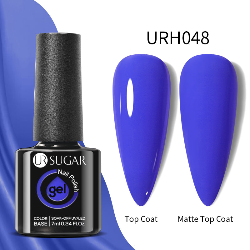 UR Sugar Matte Klein Blue Gel Nail Polish