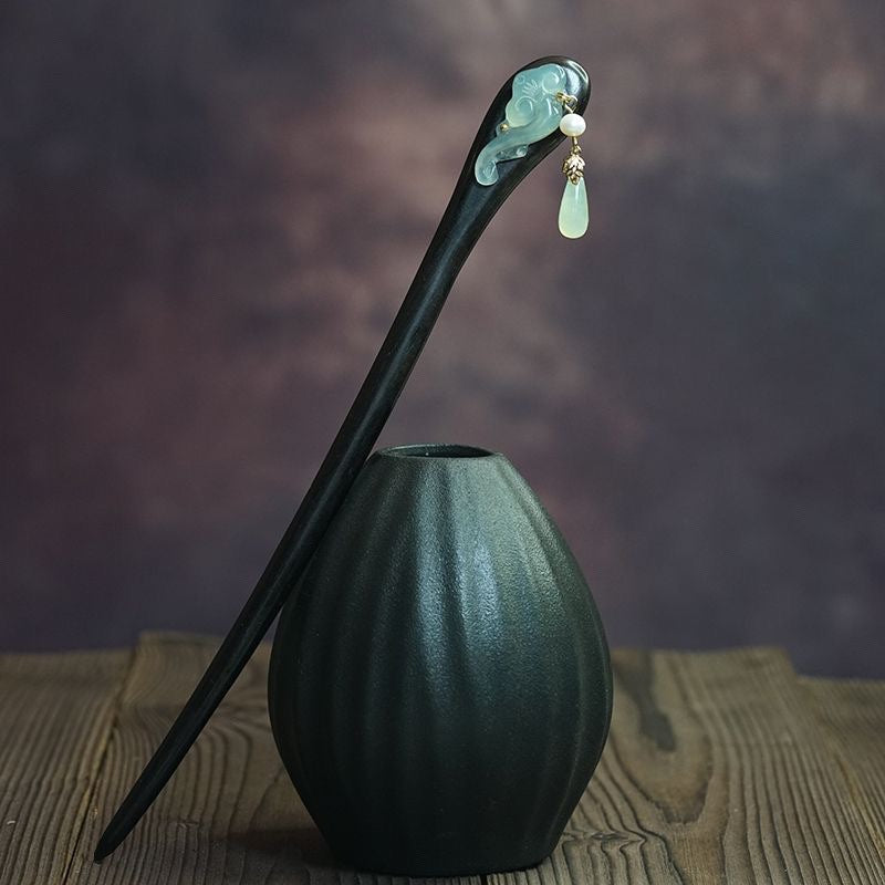 Ancient-style Handmade Hairpin For Updo With Long Hairpin