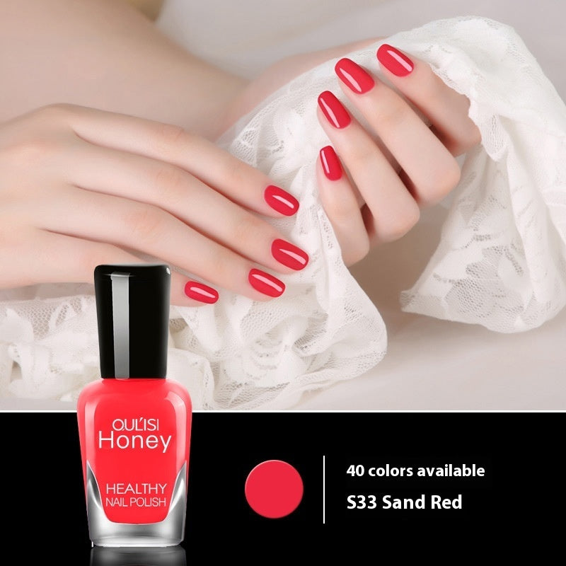 Qulisi Water-based Peelable Tearable Nail Polish 8ml