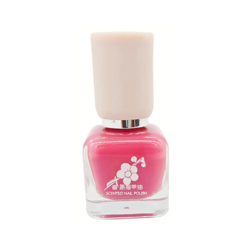 Wutering Water-based Quick-drying Baking-free Long-lasting Tearable Popular Color White Fragrance-retaining Nail Polish