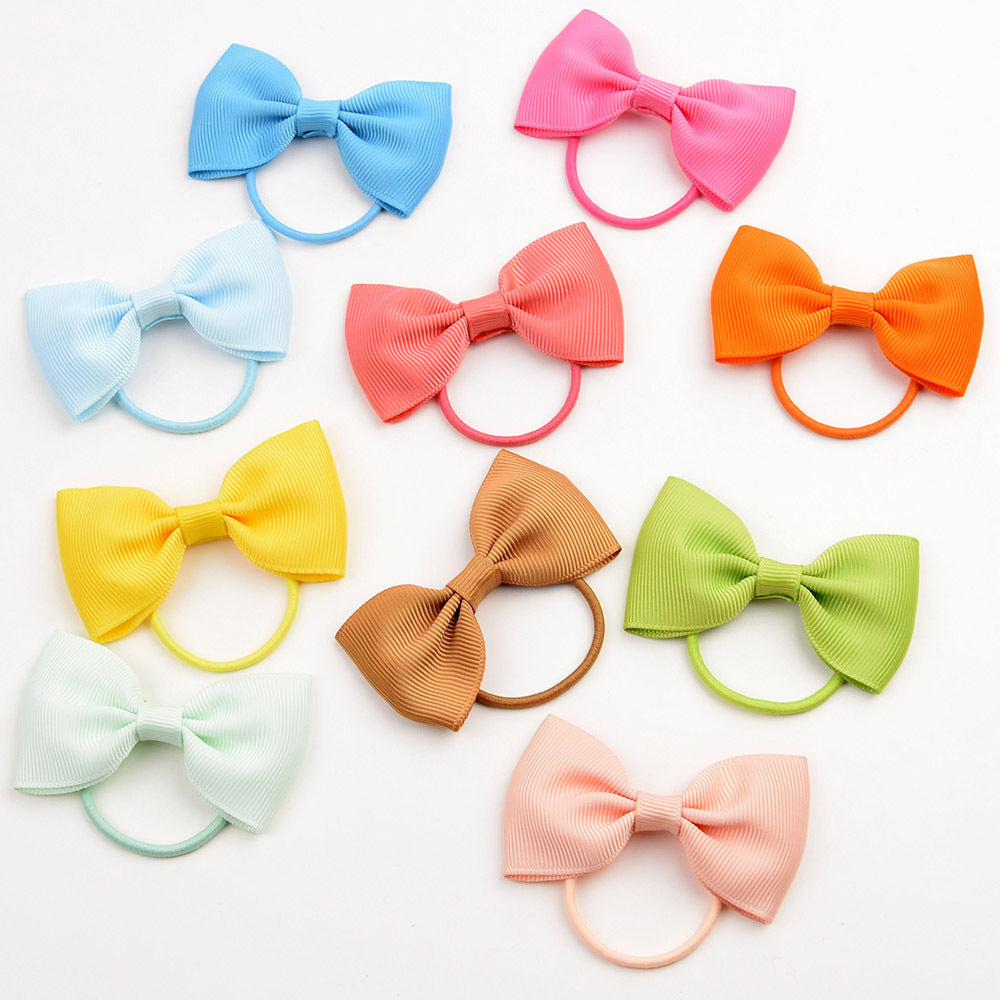 Children's Elastic Bowknot Lovely Hair Rope