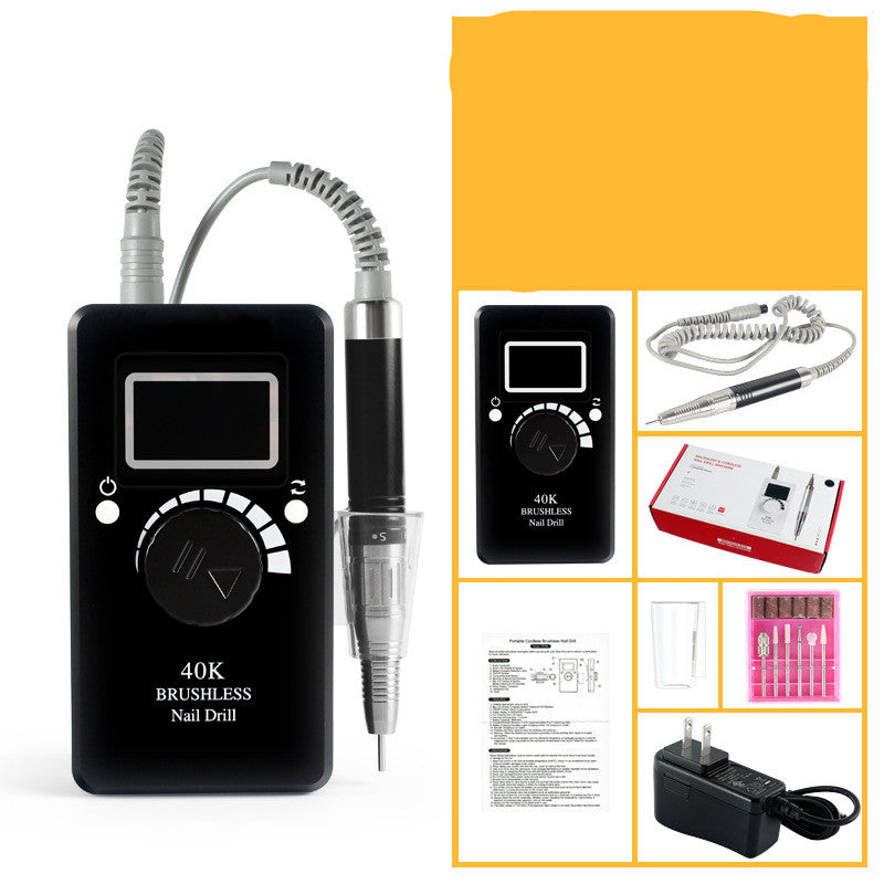 Brushless Nail Drill Electric Brushless Nail Polisher For Nail Removal And Polishing