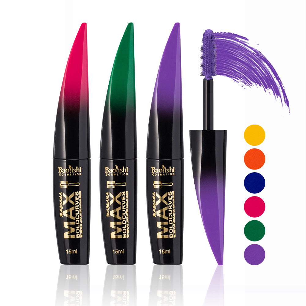 Waterproof Thick Curl Not Easy To Smudge Eyeliner Mascara