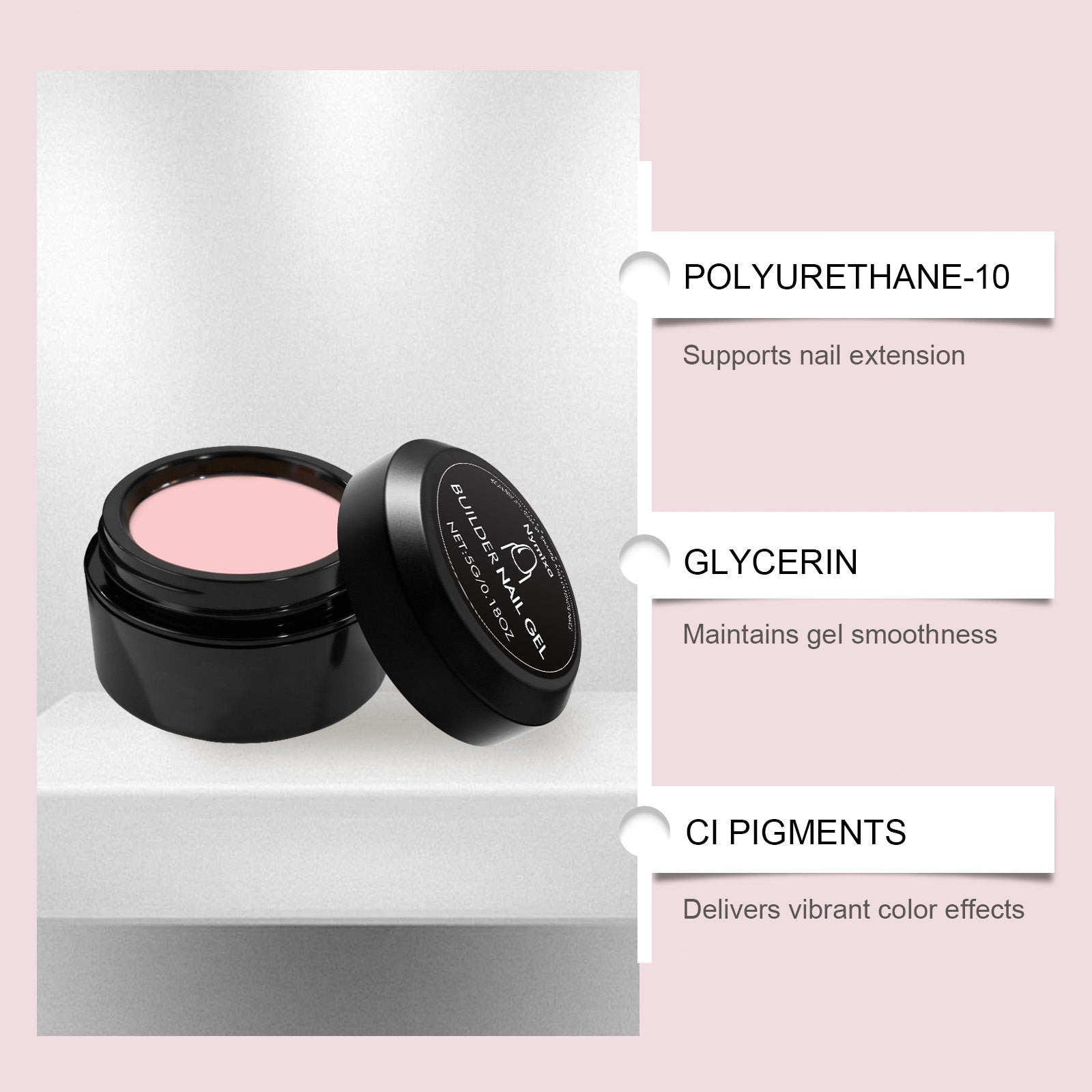 Nymixa Non-stick Nail Extension Gel
