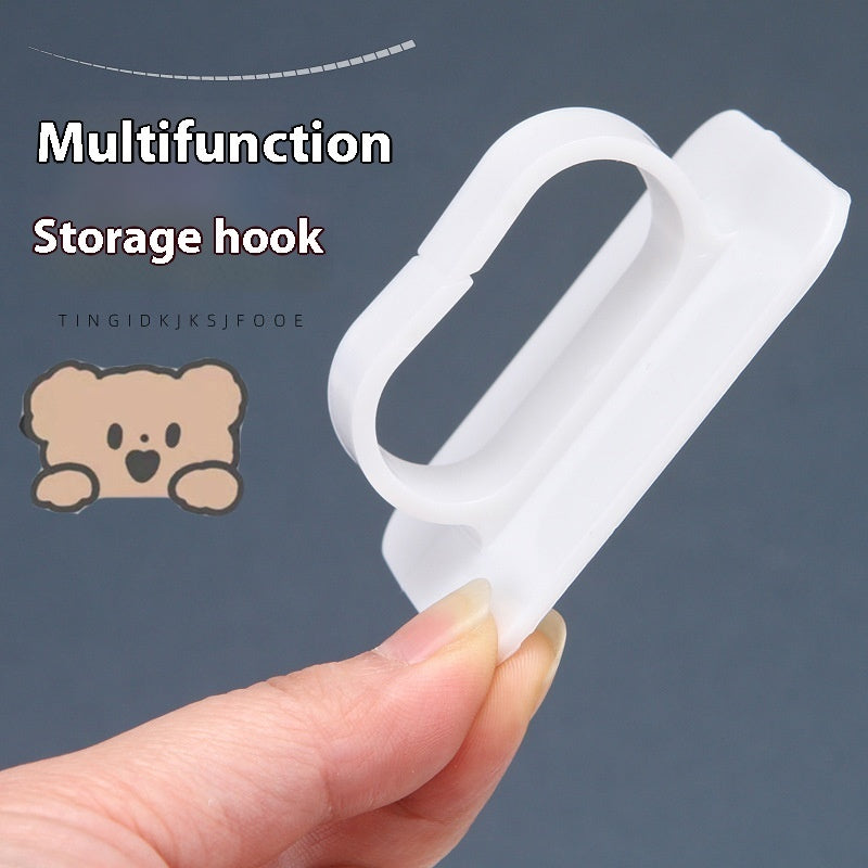 Multi-functional Hook Punch-free Strong Adhesive Student Dormitory Comb Glasses