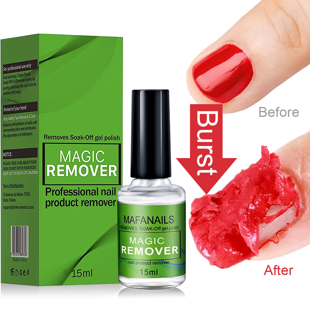 Burst Glue Dispergator Phototherapy Nail Polish Remover