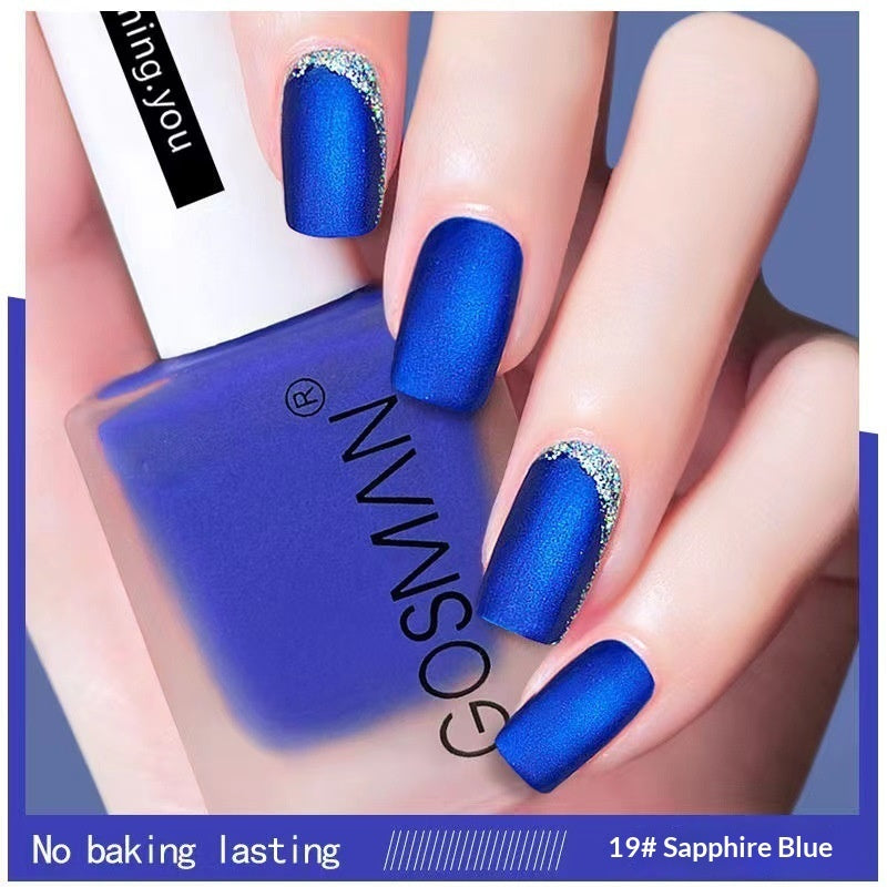 Gosman Quick-dry Matte Nail Polish, Non-peel