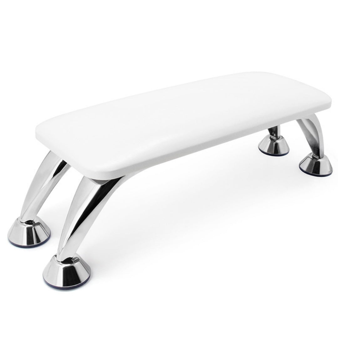 European Style Hand White Step Stool Easy To Clean And Comfortable Nail Shop Tool Set