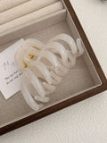 French Elegance Large Pumpkin Hair Claw Back Head