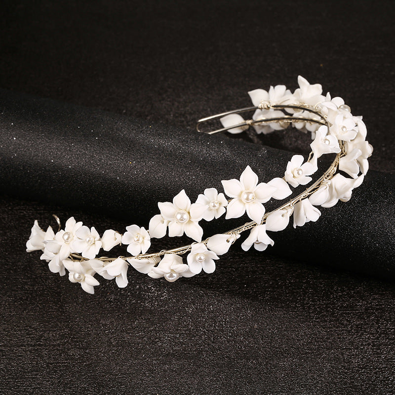 Floral Crown Headdress Women's Headband