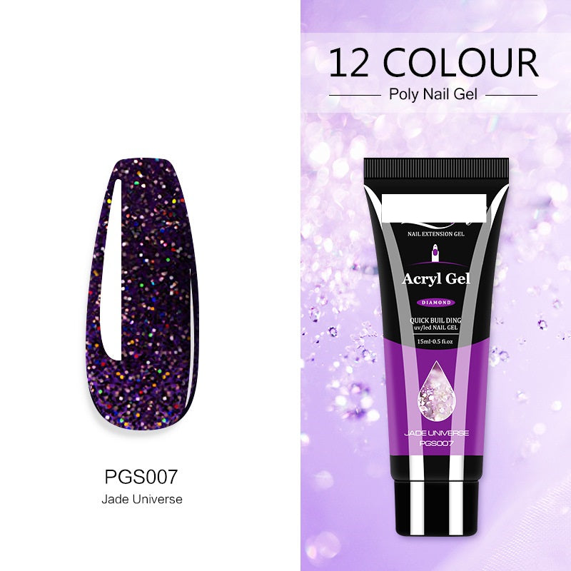 Acryl Gel Women's  Crystal Extender Nail Polish