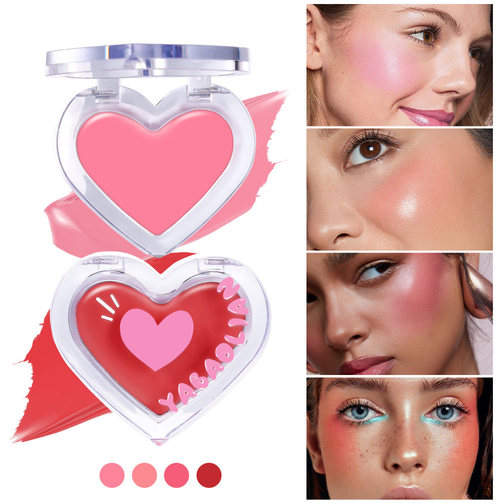 Yagaolian Blush Love Makeup Red Series Shimmer